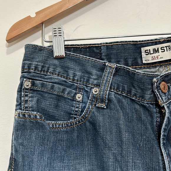 Levi’s 514 Jeans Mens Size 34 Slim Straight - Picture 7 of 11